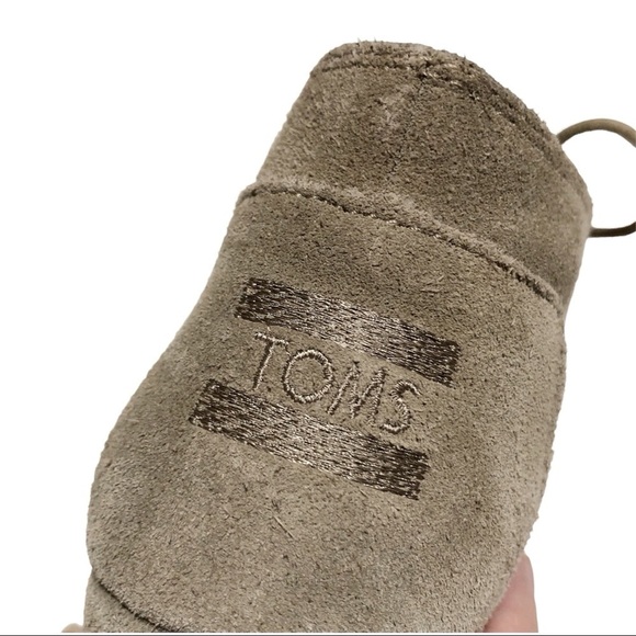 Toms Suede Wedge Booties - Picture 7 of 14